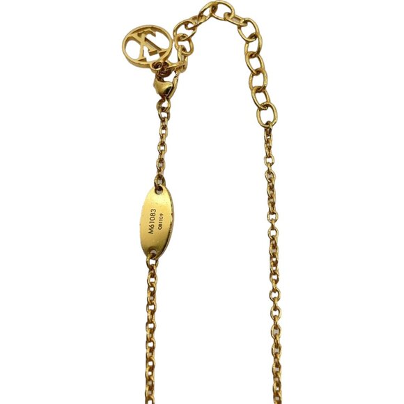 946267BM (S3) Louis Vuitton Necklace Gold Metal - Picture 5 of 11